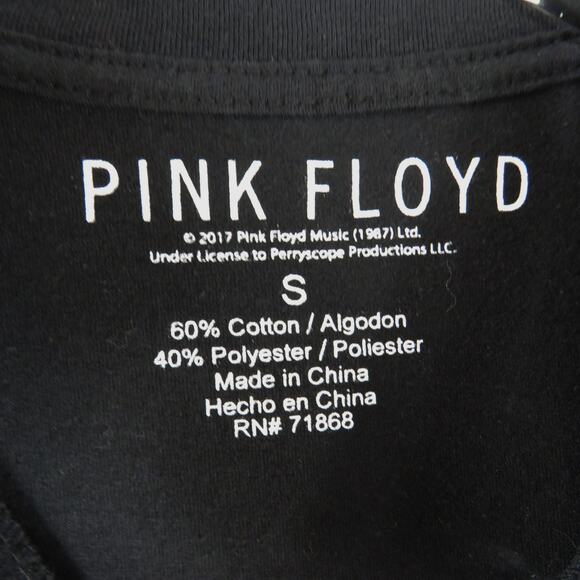 Pink Floyd Dark Side of the Moon Lace Up Corset Choker Graphic Tee T-Shirt Small - Picture 5 of 6